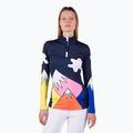 Дамски скиорски суитшърт Rossignol Booster 1/2 Zip Top cosmic blue