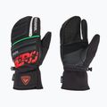 Мъжки скиорски ръкавици Rossignol Hero Master Impr Lobster black