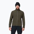 Мъжки суитшърт Rossignol Strawpile Fleece Fz olive shadow