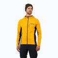 Мъжки суитшърт Rossignol Blackside Mix Full Zip Hoodie Fleece saffron ylw