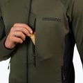 Мъжки суитшърт Rossignol Blackside Mix Full Zip Hoodie Fleece olive shadow 7