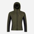 Мъжки суитшърт Rossignol Blackside Mix Full Zip Hoodie Fleece olive shadow 8