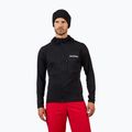 Мъжки суитшърт Rossignol Blackside Mix Full Zip Hoodie Fleece black