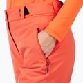 Дамски скиорски панталони Rossignol Strawpile Insulated orange flame 5