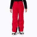 Детски скиорски панталони Rossignol Insulated Girls ruby red