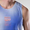 Мъжка тениска за бягане Rossignol Sapa Ultra Tank dazzle blue line fogg 5