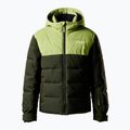 Детско скиорско яке Rossignol Siz Quiled olive shadow 13