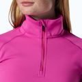 Дамски поларен суитшърт Rossignol Mid Layer Stretch Half Zip electric fuchsia 5