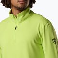 Мъжки скиорски суитшърт Rossignol Mid Layer Stertch Half Zip wild lime 5