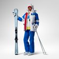 Дамски скиорски панталони Rossignol JCC Seasonal victoria blue 2