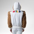 Дамско скиорско яке Rossignol JCC Teddy Hoodie white 3