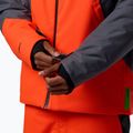 Мъжко скиорско яке Rossignol Hero Insulated neon red 11