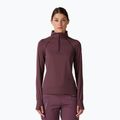 Дамски термоактивен суитшърт Rossignol Half Zip First Layer huckleberry