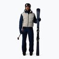 Мъжко скиорско яке Rossignol Corduroy Down Bomber silver cloud/dark navy 2