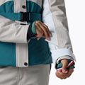Дамско скиорско яке Rossignol Snowdazzle Belted silver cloud 9