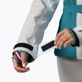 Дамско скиорско яке Rossignol Snowdazzle Belted silver cloud 10