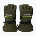 Мъжки скиорски ръкавици Rossignol Action R-Shell Dry olive shadow