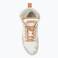 Боксьорски обувки Venum Elite Boxing white/gold 5