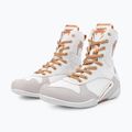 Боксьорски обувки Venum Elite Boxing white/gold 9