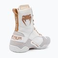 Боксьорски обувки Venum Elite Boxing white/gold 12