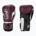 Боксови ръкавици Venum Elite Evo бордо/сребро