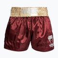 Мъжки шорти за тренировка Venum Classic Muay Thai burgundy/gold/white
