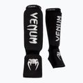 Протектори за подбедрици и стъпала Venum Kontact Shin Guards black/silver