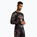 Мъжки рашгард с дълъг ръкав Venum Santa Muerte 5.0 deep black/gold