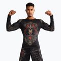 Мъжки рашгард с дълъг ръкав Venum Santa Muerte 5.0 deep black/gold 4