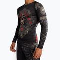 Мъжки рашгард с дълъг ръкав Venum Santa Muerte 5.0 deep black/gold 5