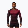 Мъжки тренировъчни гащеризони с дълъг ръкав Venum Tactical XT Rashguards black/burgundy/gold