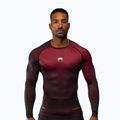 Мъжки тренировъчни гащеризони с дълъг ръкав Venum Tactical XT Rashguards black/burgundy/gold