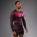 Мъжки тренировъчни гащеризони с дълъг ръкав Venum Tactical XT Rashguards black/burgundy/gold 3