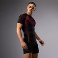 Venum Tactical XT Rashguards мъжка тренировъчна тениска черна/бургундска/златна 3