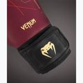 Боксови ръкавици Venum Tactical XT черни/бургундски/златни 4