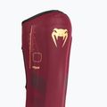 Дамски протектори за пищяли и стъпала Venum Tactical XT Shinguards black/burgundy/gold 3