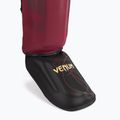 Дамски протектори за пищяли и стъпала Venum Tactical XT Shinguards black/burgundy/gold 4