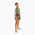 Детски шорти за тренировка Venum Inferno Kids Muay Thai army green/orange 4