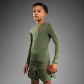 Детски тренировъчен лонгслив Venum Contender Rashguards Jr каки 4