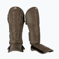 Протектори за пищяли и стъпала Venum Impact Evo Scales Shinguards brown 2