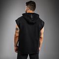 Мъжки суичър Venum Boxing VT Sleeveless Hoodie черно/бяло 3