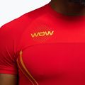 Мъжка тренировъчна тениска Venum X WOW FC Rashguards fury red/gold 6