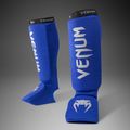 Протектор за пищял и стъпало Venum Kontact Shin Guards royal blue/silver 2