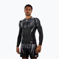 Мъжки рашгард с дълъг ръкав Venum Adrenaline Rashguard black/silver grey