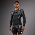Мъжки рашгард с дълъг ръкав Venum Adrenaline Rashguard black/silver grey 3