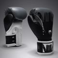 Боксови ръкавици Venum Adrenaline Boxing black/silver grey 2