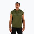 Мъжки суитшърт Venum Muay Thai VT Sleeveless Hoodie military green