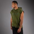 Мъжки суитшърт Venum Muay Thai VT Sleeveless Hoodie military green 3