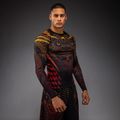 Мъжки рашгард с дълъг ръкав Venum Quetzal Fury Rashguard black/fury red/tangerine 4
