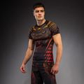Мъжки рашгард Venum Quetzal Fury Rashguard black/fury red/tangerine 3